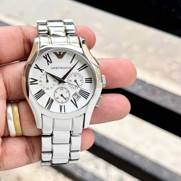 Emporio Armani Valente AR11081 White