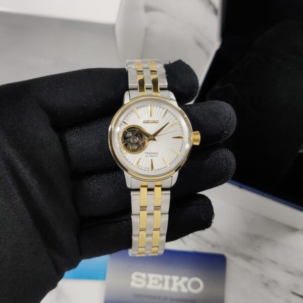 Seiko Presage SSA358J1 Women White Dial Watch 1 watchtown