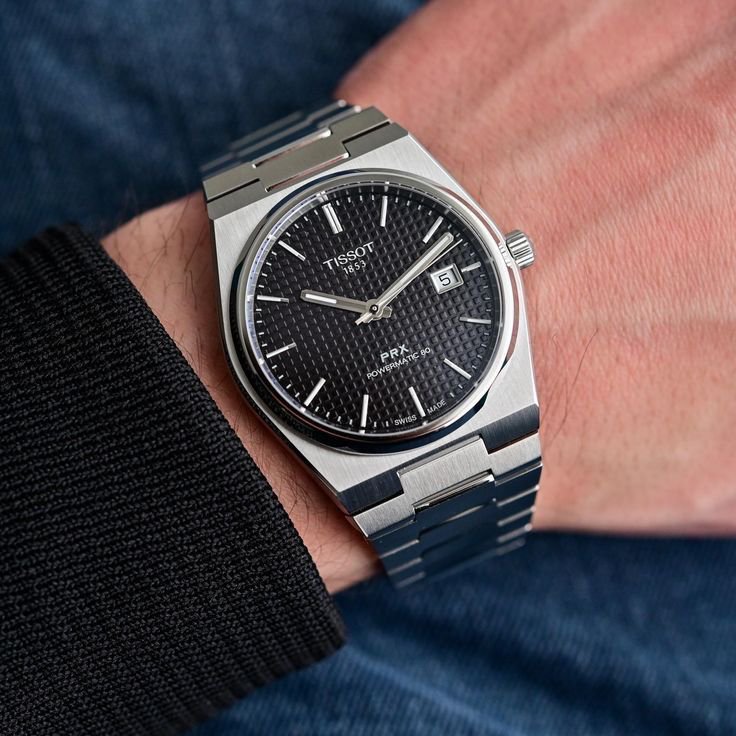 TISSOT-PRX-Powermatic-80-Black-Dial-Watch-1 TISSOT PRX Powermatic 80 Black Dial Watch 1