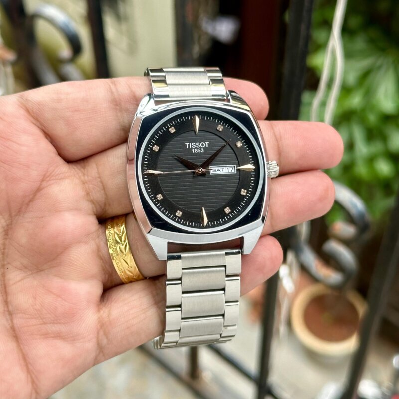 Tissot-Gentleman-Day-Date-Black-Dial-1 Tissot Gentleman Day Date Black Dial 1