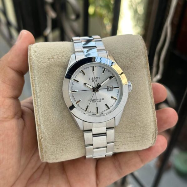 Tissot Gentleman Powermatic 80 Silicium White Quartz