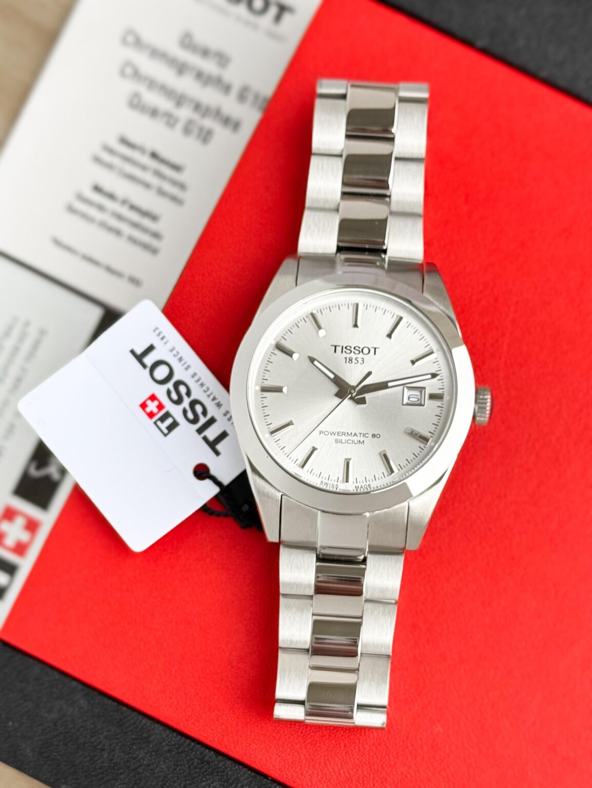 Tissot-Gentleman-Powermatic-80-White-Dial-Watch-1 Tissot Gentleman Powermatic 80 White Dial Watch 1