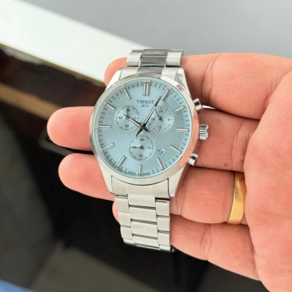 Tissot PR 100 Chronograph Tiffany Blue Watch 1