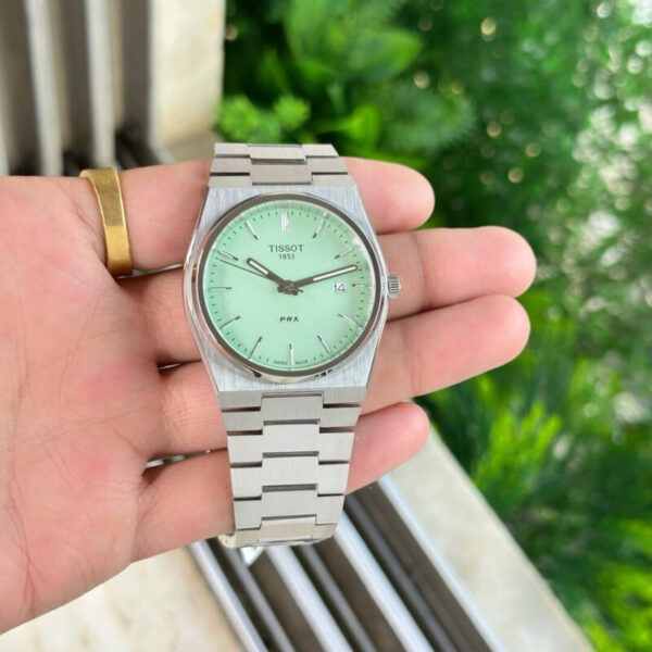 Tissot PRX 40 Light Green 1