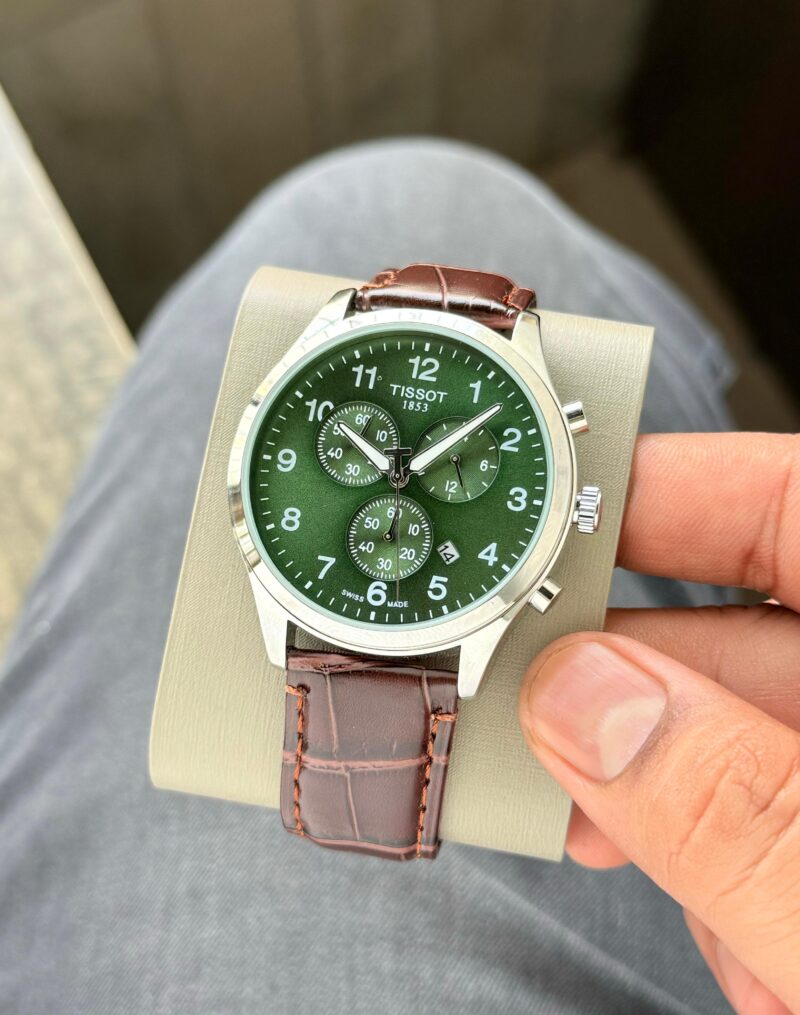 Tissot-T-Sport-Chrono-Green-Dial-Watch-1 Tissot T Sport Chrono Green Dial Watch 1