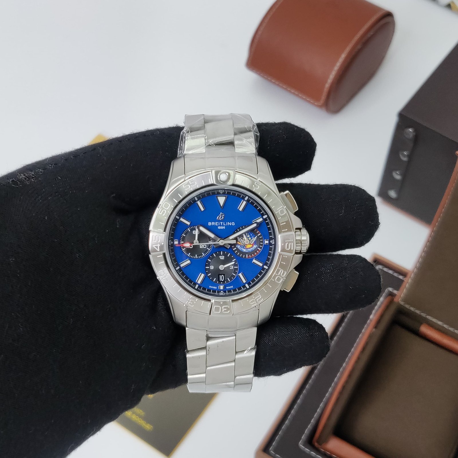 Breitling-Avenger-B01-Chronograph-44-Blue-Dial-1 Breitling Avenger B01 Chronograph 44 Blue Dial 1
