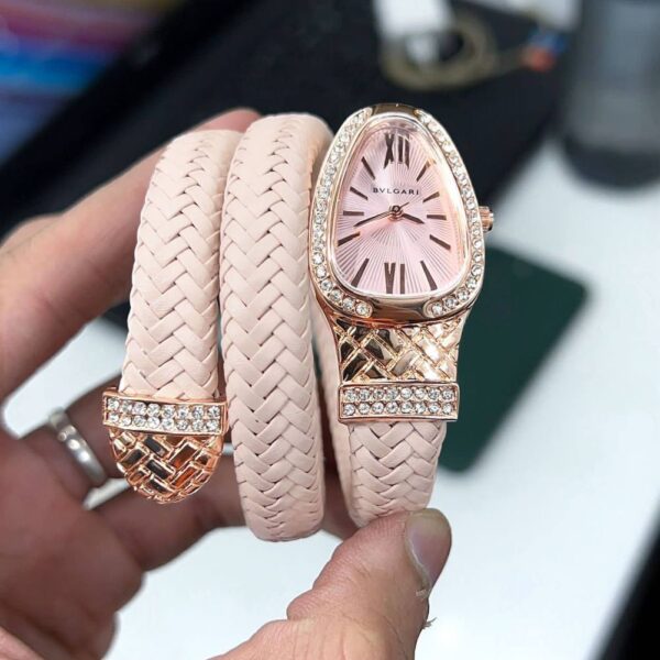 Bvlgari Serpenti Tubogas Rose Gold And Pink