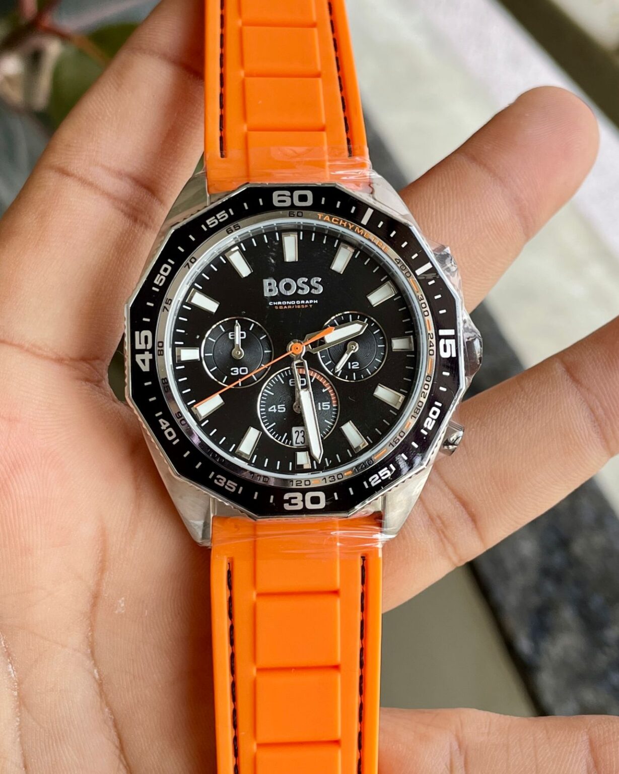 Hugo-Boss-Energy-1513970-Orange-Black-Dial-1 Hugo Boss Energy 1513970 Orange Black Dial 1