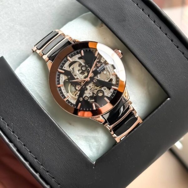 Rado Centrix Skeleton Two Tone Black