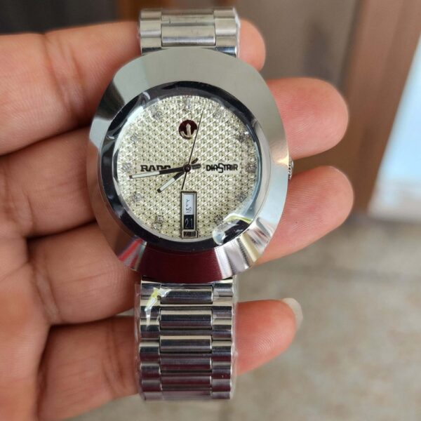 Rado Diastar Automatic Silver Diamond Dial