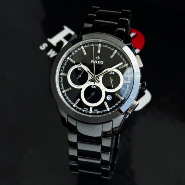 Rado High Tech Ceramic Chronograph Black