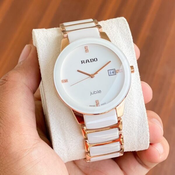 Rado Jubile Ceramic White Dial Quartz