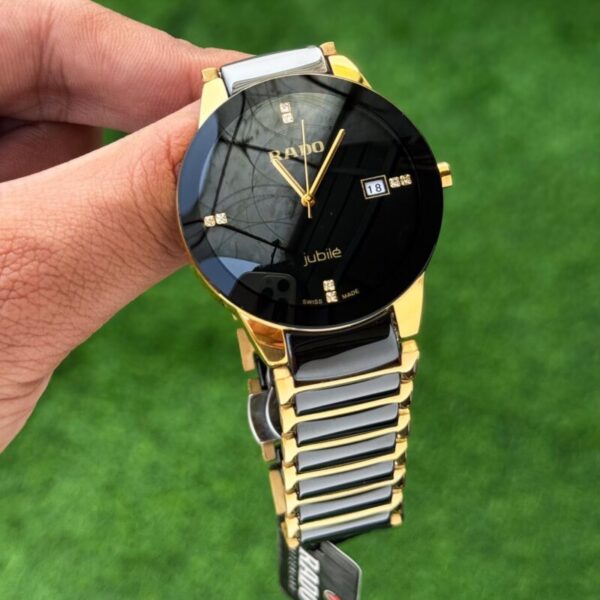 Rado Jubile Two Tone Black Dial 2 watchtown