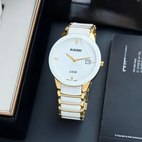 Rado Jubile Two Tone White Dial