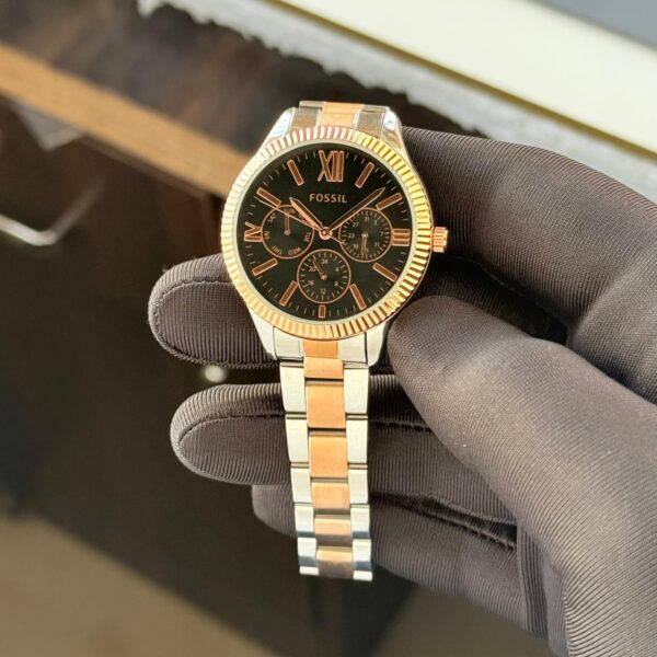 Fossil Rey Womens Multifunction Timepiece In Winters Collection 1