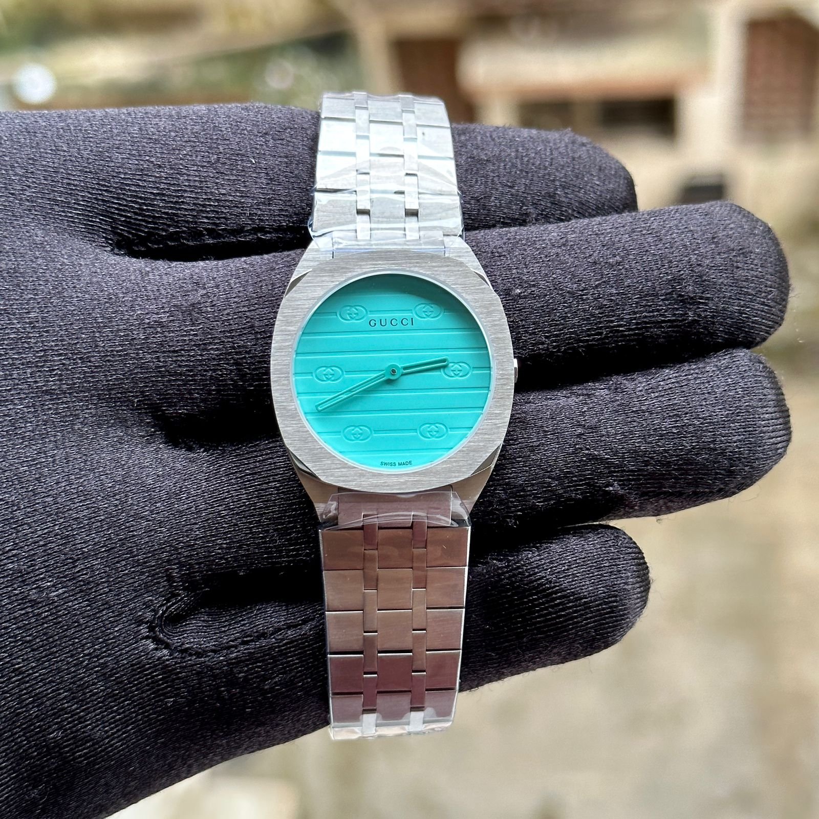 Gucci-Love-Parade-H25-Ocean-Blue-33MM-1 Gucci Love Parade H25 Ocean Blue 33MM 1