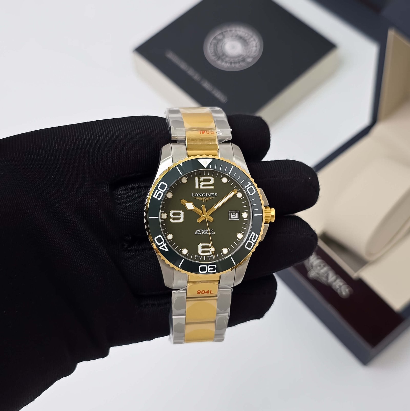 Longines-HydroConquest-Green-Dial-Automatic-1 Longines HydroConquest Green Dial Automatic 1