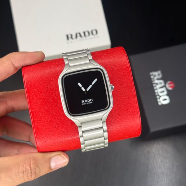 Rado True Square Gray Black Dial 42mm