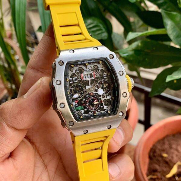 Richard Mille RM 11 03 Silver And Yellow 1