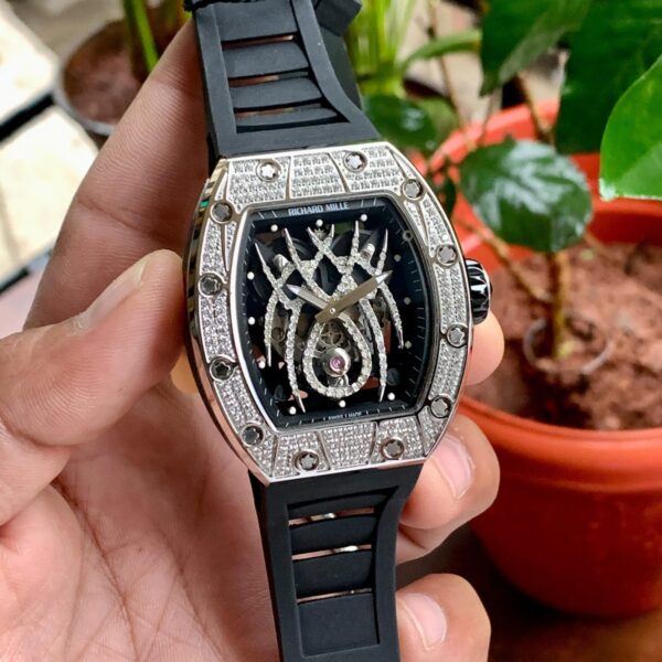 Richard Mille Spider Black Silver 19-01