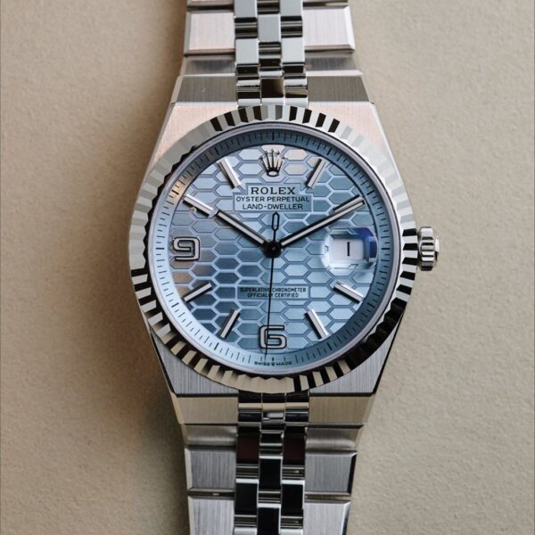 Rolex Land Dweller Tiffany Blue Dial 41mm
