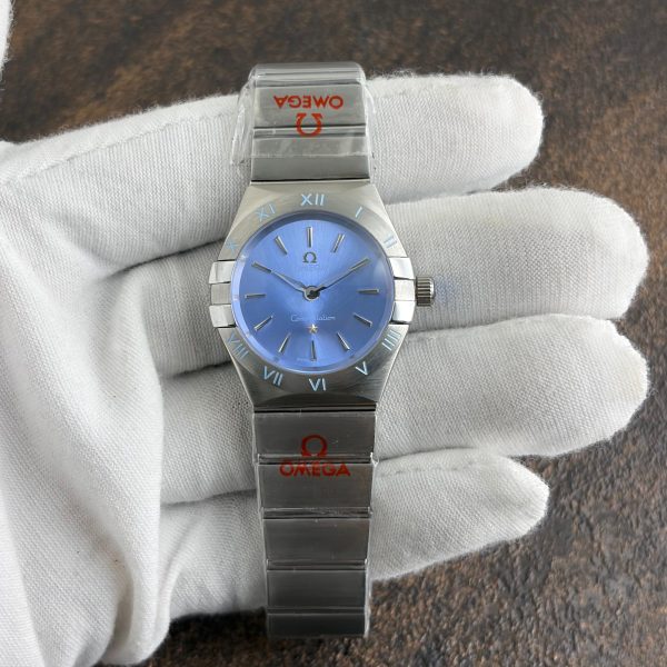 Omega Constellation 28mm Blue Dial