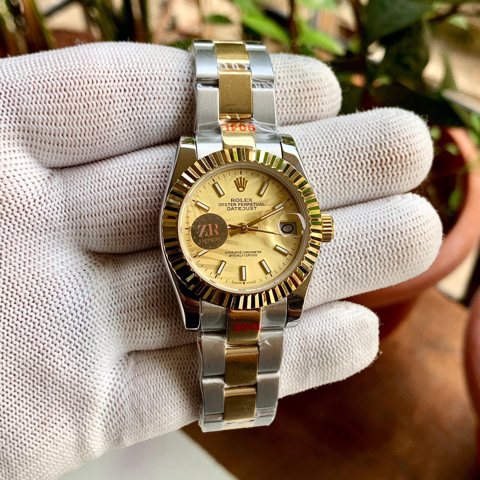 DateJust-Gold-Fluted-Bezel-Timepiece-1 DateJust Gold Fluted Bezel Timepiece 1