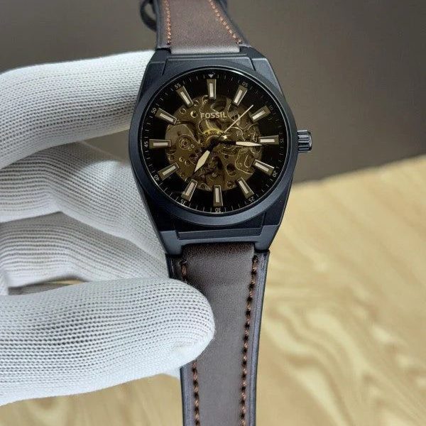 Fossil Bronson Automatic Skeleton Watch 1