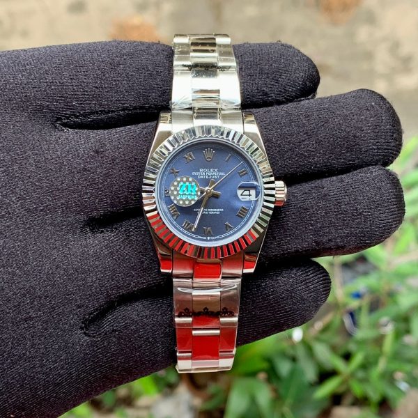 Rolex DateJust Silver-Blue Dial