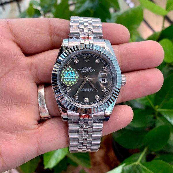 Rolex Datejust Silver Jubilee Grey Dial 1