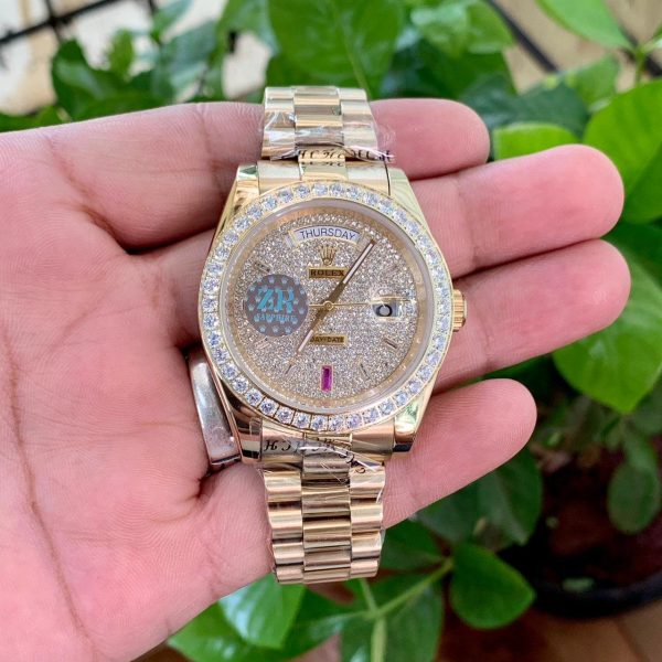 Rolex Day Date Gold Diamond Edition