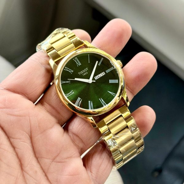 Tissot Day Date Green Dial 40mm