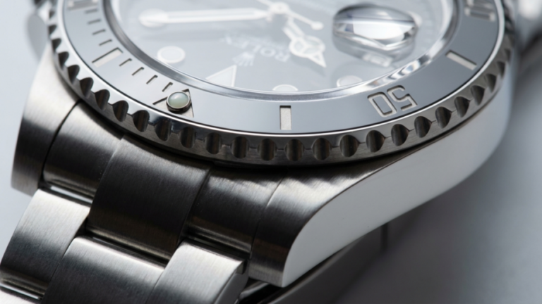 rolex submariner macro shot