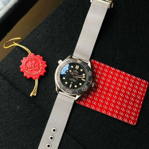 Omega-Bond-007-No-Time-to-Die-4 Omega Bond 007 Diver No Time To Die Edition First Copy Watch